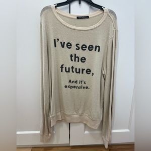 Wild fox sweater. Size small